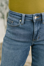 Load image into Gallery viewer, Shane Mid Rise Billie Boyfriend Jean in Dark Cozy Indigo
