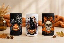 Load image into Gallery viewer, Spooky Trio 12oz Can Cooler Sleeve
