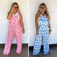 Load image into Gallery viewer, PREORDER: Cassidy Floral Boho Overalls in Two Prints
