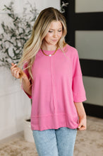 Load image into Gallery viewer, Stay On Top Relaxed Tee in Candy Pink
