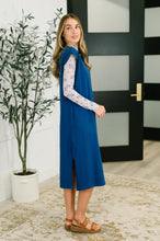 Load image into Gallery viewer, Sweet Like That Casual Dress in Light Navy
