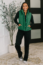 Load image into Gallery viewer, That&#39;s What I&#39;m Talkin&#39; About Puffer Vest in Hunter Green
