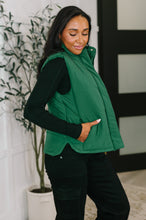 Load image into Gallery viewer, That&#39;s What I&#39;m Talkin&#39; About Puffer Vest in Hunter Green
