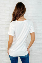 Load image into Gallery viewer, The Every Outfit Basic V-Neck Top in Off White
