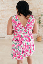 Load image into Gallery viewer, The Sun&#39;s Been Quite Kind V-Neck Dress in Pink
