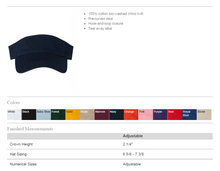 Load image into Gallery viewer, Adjustable Visor
