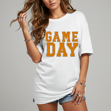 Load image into Gallery viewer, Game Day White Graphic Tee in Multiple Colors
