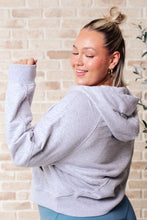 Load image into Gallery viewer, Working Up A Sweat Hooded Pullover in Grey
