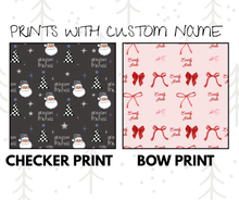 Load image into Gallery viewer, PREORDER:  joggers/ STRIAGHT LEG PANT CHRISTMAS PRINT 10.13.25
