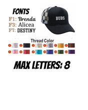 Load image into Gallery viewer, PREORDER: Kids Custom Hats RERUN 6.29.26 osym
