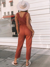 Load image into Gallery viewer, Full Size Scoop Neck Wide Strap Jumpsuit
