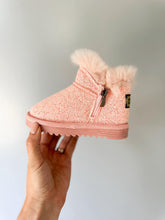 Load image into Gallery viewer, PREORDER: REREUN Vegan Leather Fuzzy Sparkle Boot 10.20.25
