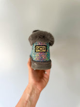 Load image into Gallery viewer, PREORDER: REREUN Vegan Leather Fuzzy Sparkle Boot 10.20.25
