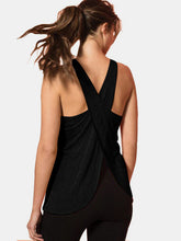 Load image into Gallery viewer, Crisscross Scoop Neck Active Tank
