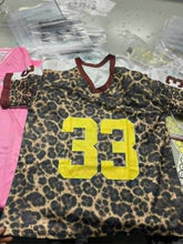 Load image into Gallery viewer, PREORDER: Custom Football Jersey (Front Text) 7.20.26
