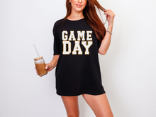 Load image into Gallery viewer, Game Day Black Graphic Tee in Multiple Colors
