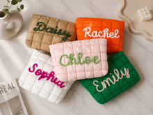 Load image into Gallery viewer, PREORDER: The Rowan Quilted Essentials Bag 7.27.26
