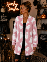 Load image into Gallery viewer, PREORDER: Spooky Season Ghost Cardigans   8.17.26
