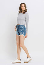 Load image into Gallery viewer, Vervet by Flying Monkey Distressed Raw Hem Denim Shorts
