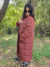 Load image into Gallery viewer, PREORDER: Wrap Me Up Full Length Puffer Jacket
