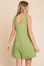 Load image into Gallery viewer, Culture Code Full Size Shoulder Knot Baggy Romper
