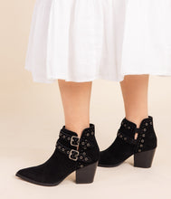 Load image into Gallery viewer, Elsa Leather Ankle Boot in Black
