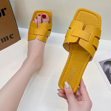 Load image into Gallery viewer, Open Toe PU Leather Sandals
