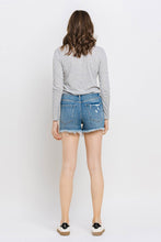 Load image into Gallery viewer, Vervet by Flying Monkey Distressed Raw Hem Denim Shorts
