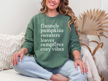 Load image into Gallery viewer, Flannels Pumpkins Sweatshirt in Multiple Colors
