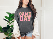 Load image into Gallery viewer, Game Day Grey Graphic Tee in Multiple Colors

