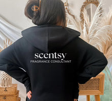 Load image into Gallery viewer, Full zip new scentsy logo sweatshirt
