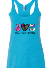 Load image into Gallery viewer, Peace love SCENTSY tanks
