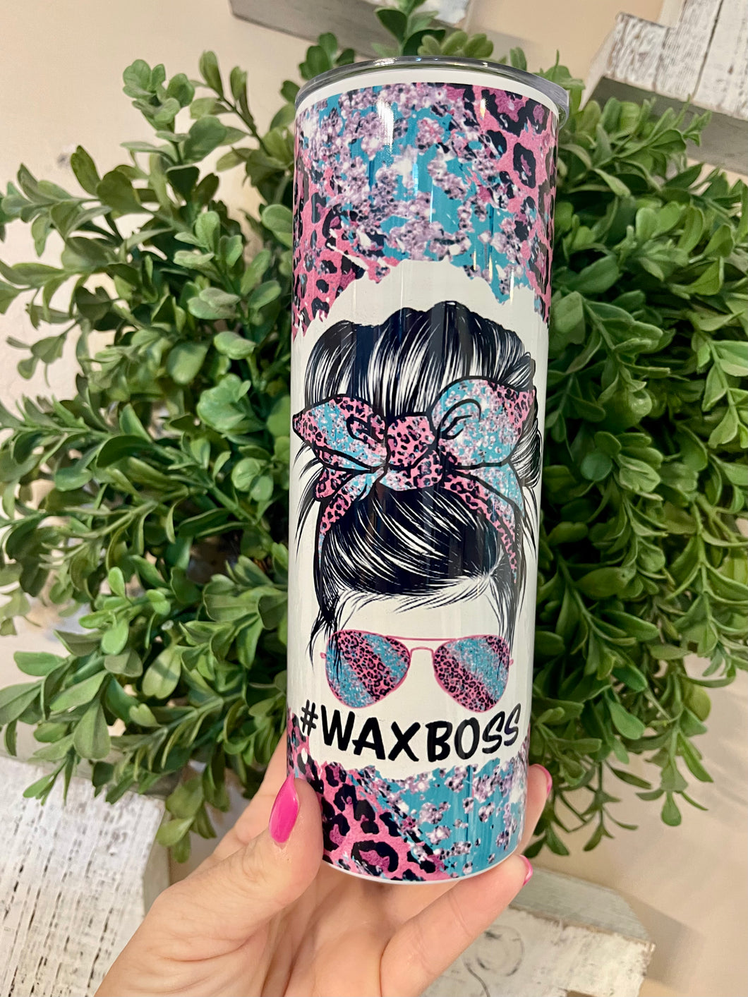 Wax boss bun tumbler