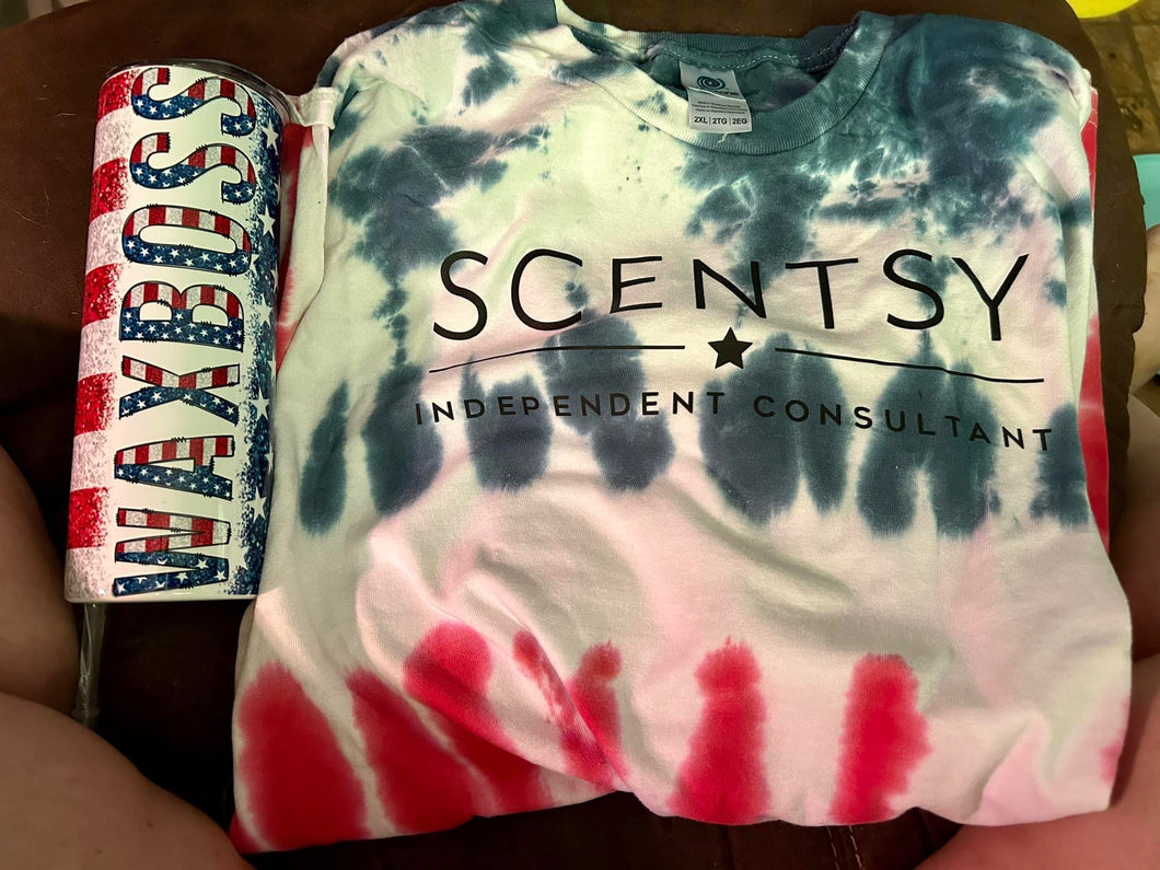 RED WHITE AND SCENTSY swag box