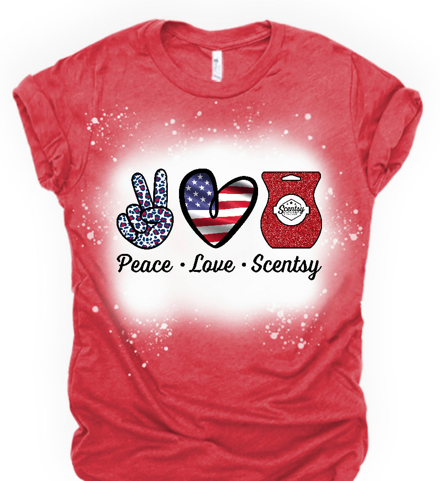 Peace love USA Scentsy