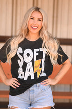 Load image into Gallery viewer, Softball Bolt PICK YOUR COLOR Tees
