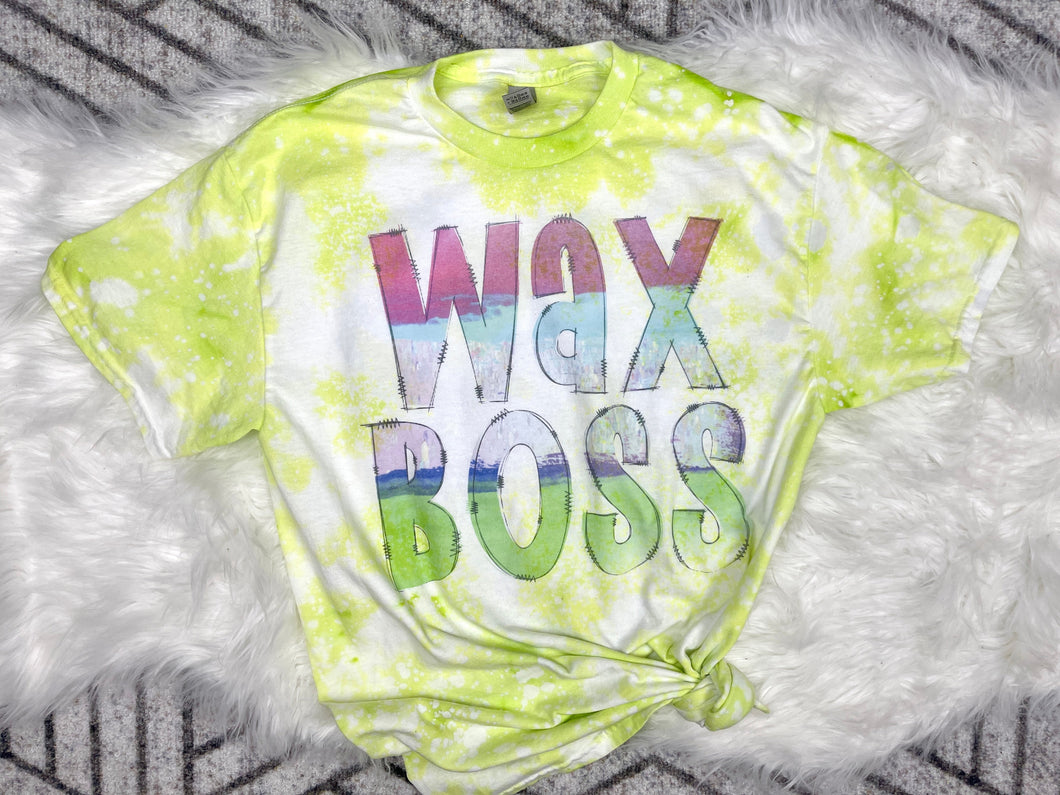 Wax boss neon green