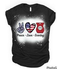 Load image into Gallery viewer, Peace love USA Scentsy
