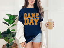 Load image into Gallery viewer, Game Day Navy Graphic Tee in Multiple Colors
