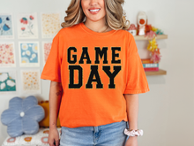 Load image into Gallery viewer, Game Day Burnt Orange Graphic Tee in Multiple Colors
