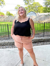 Load image into Gallery viewer, RTS: Aspen Raw Hem shorts-
