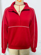 Load image into Gallery viewer, PREORDER: Piped Quarter Zip Pullover  7.20.26
