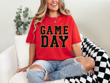 Load image into Gallery viewer, Game Day Red Graphic Tee in Multiple Colors
