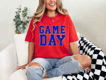 Load image into Gallery viewer, Game Day Red Graphic Tee in Multiple Colors
