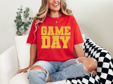 Load image into Gallery viewer, Game Day Red Graphic Tee in Multiple Colors
