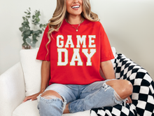Load image into Gallery viewer, Game Day Red Graphic Tee in Multiple Colors
