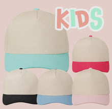 Load image into Gallery viewer, Kids Name Custom Embroidered Hat
