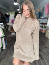 Load image into Gallery viewer, PREORDER: The Heather Sweater Dress RERUN 8.24.26
