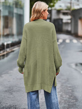 Load image into Gallery viewer, Long Sleeve Waffle-Knit Cardigan
