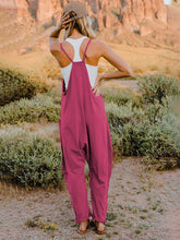 Load image into Gallery viewer, Full Size Sleeveless V-Neck Pocketed Jumpsuit
